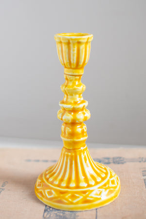 Moulded Metal Ceramic Candle Holders