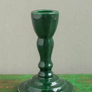 Moulded Metal Ceramic Candle Holders