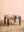 Striped Velvet Footstool