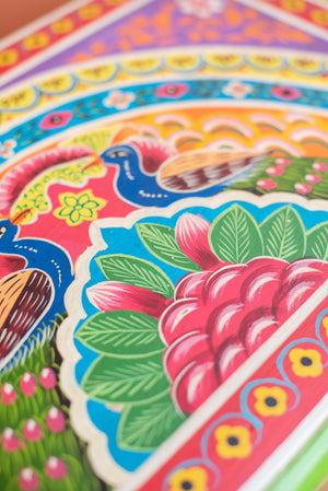 Sisika Hand Painted Bedside Cabinet