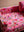 Milla Pink Bird of Paradise Velvet Sofa