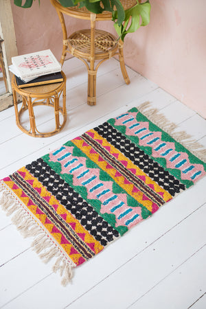 Palazzo Geometric 100% Recycled Small Rug