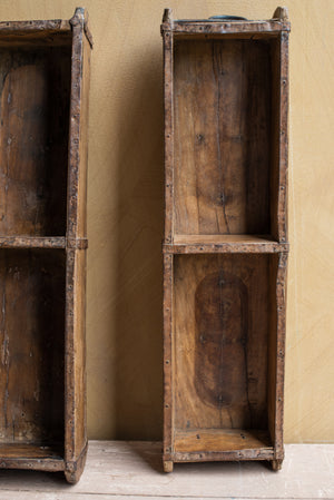 Wooden Vintage Double Brick Mould