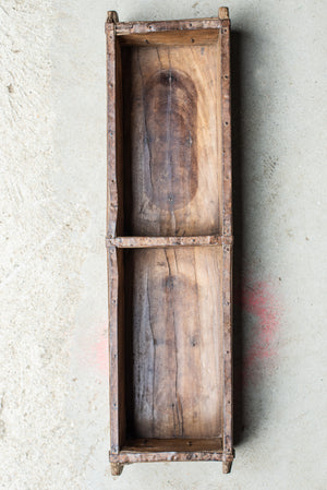 Wooden Vintage Double Brick Mould