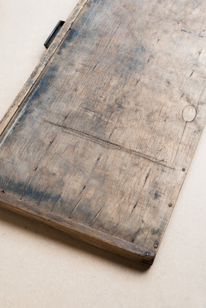 Vintage Wooden Printing Press Tray